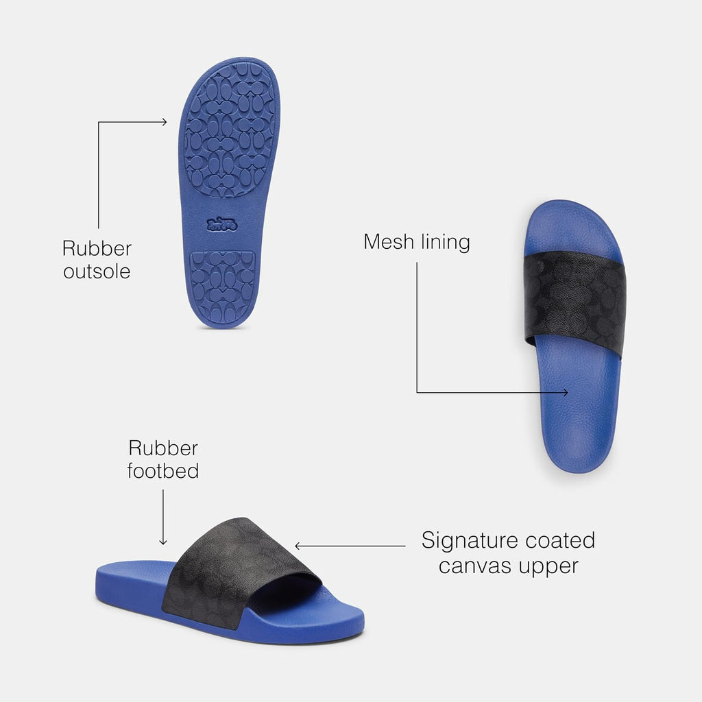 COACH Mens Slide Sandal