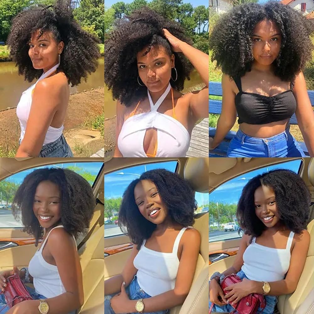 Afro Kinky Curly Human Hair Bundles