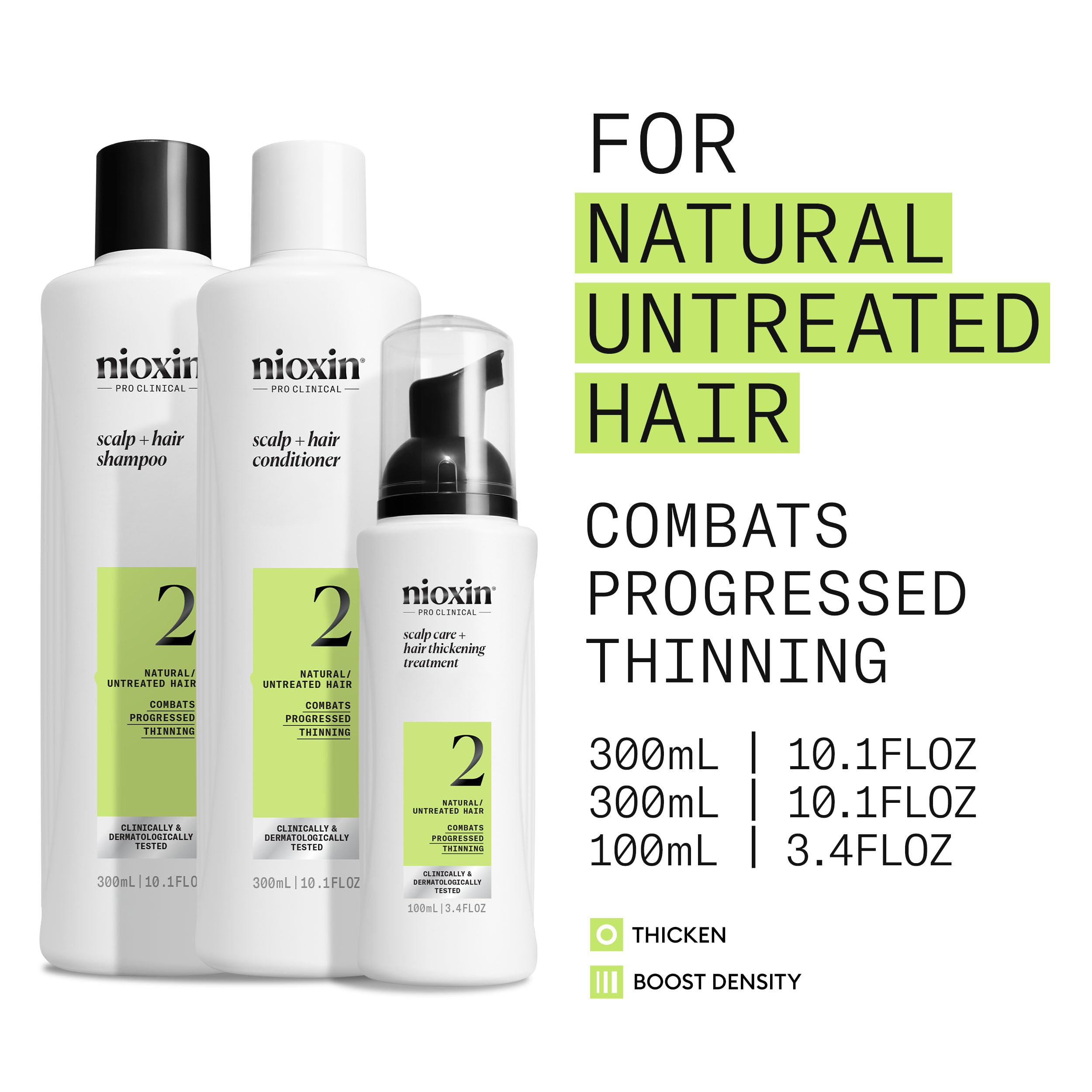 Nioxin Scalp + Hair Thickening Kits 3 Month Supply