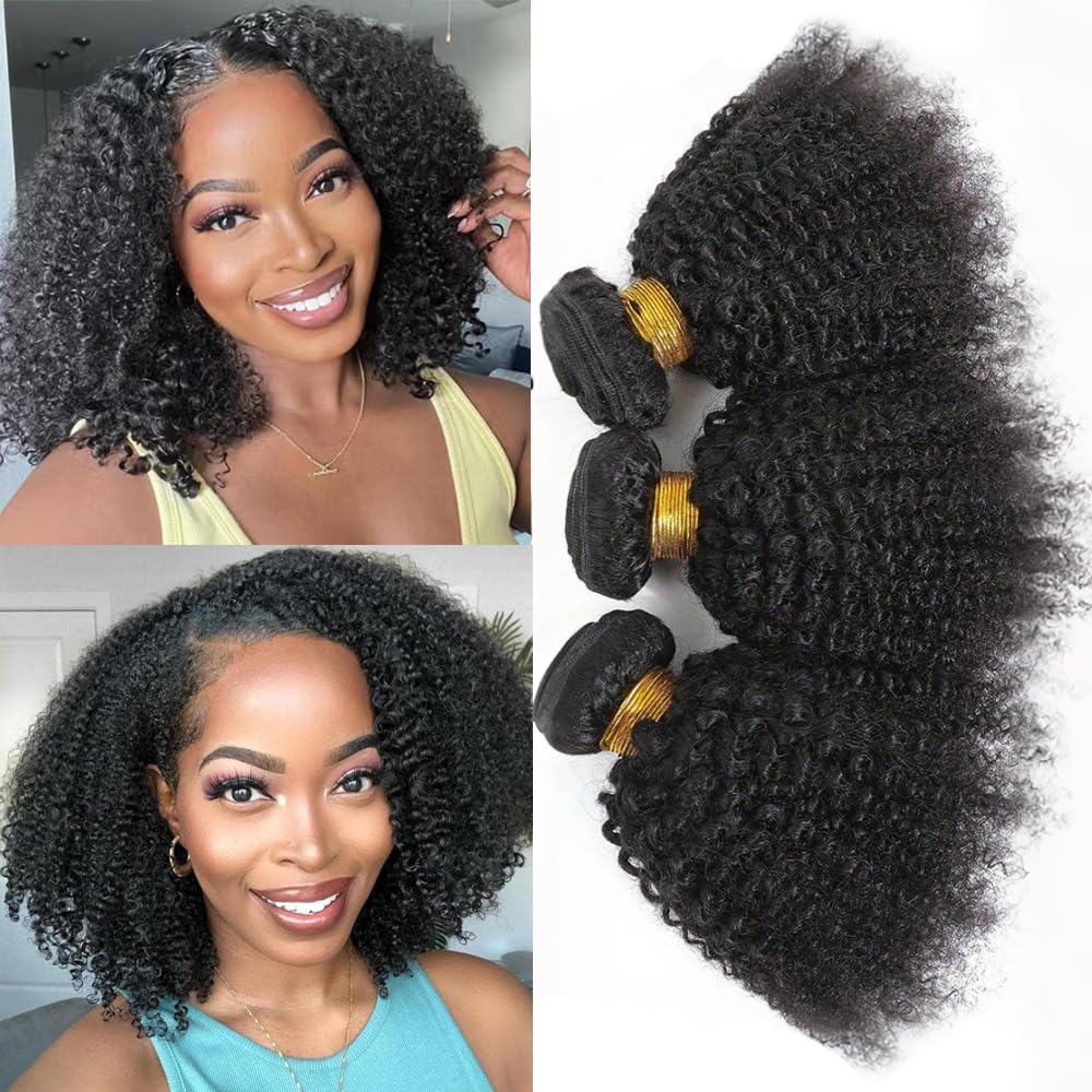 Afro Kinky Curly Human Hair Bundles