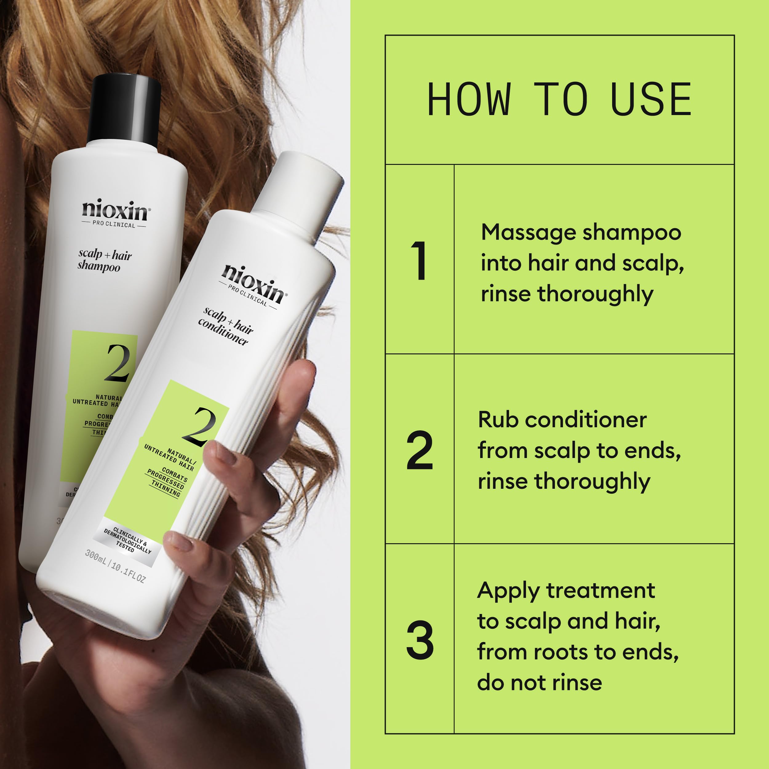 Nioxin Scalp + Hair Thickening Kits 3 Month Supply
