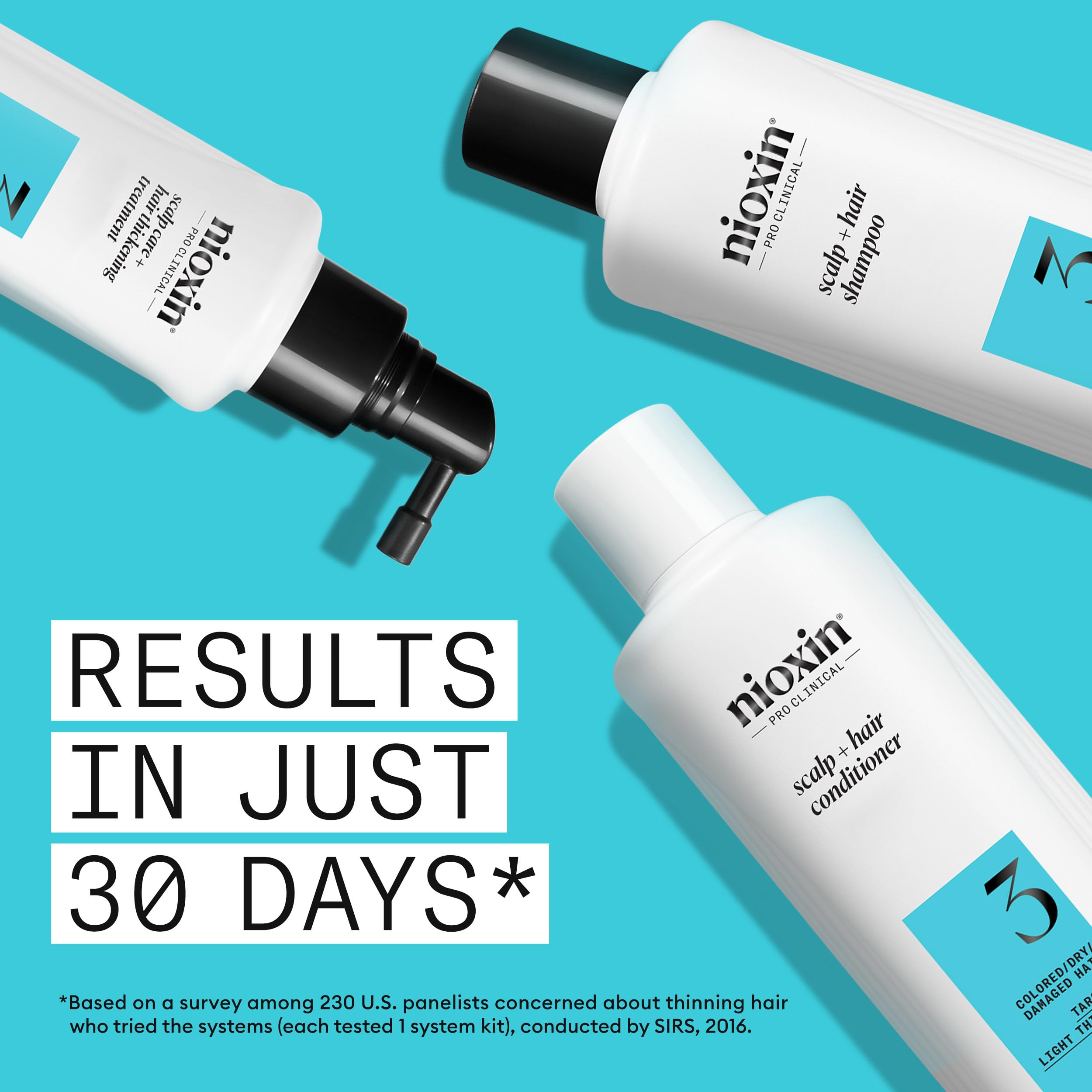 Nioxin Scalp + Hair Thickening Kits 3 Month Supply