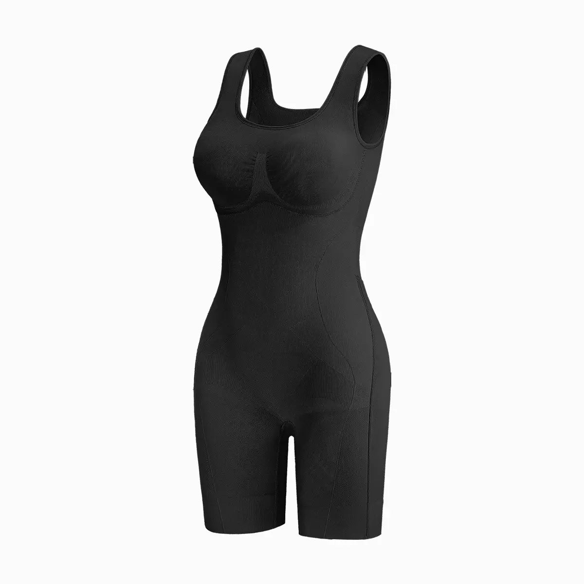 (Kakapeople Easy-Slide Bodysuit) Tummy Control Butt Lifter Faja Bodysuit, Back Support Scrunch Back Open Design, Postpartum Recovery Full Body Shaper with Cotton Gusset, Colombian Fajas Everyday Wear for Women