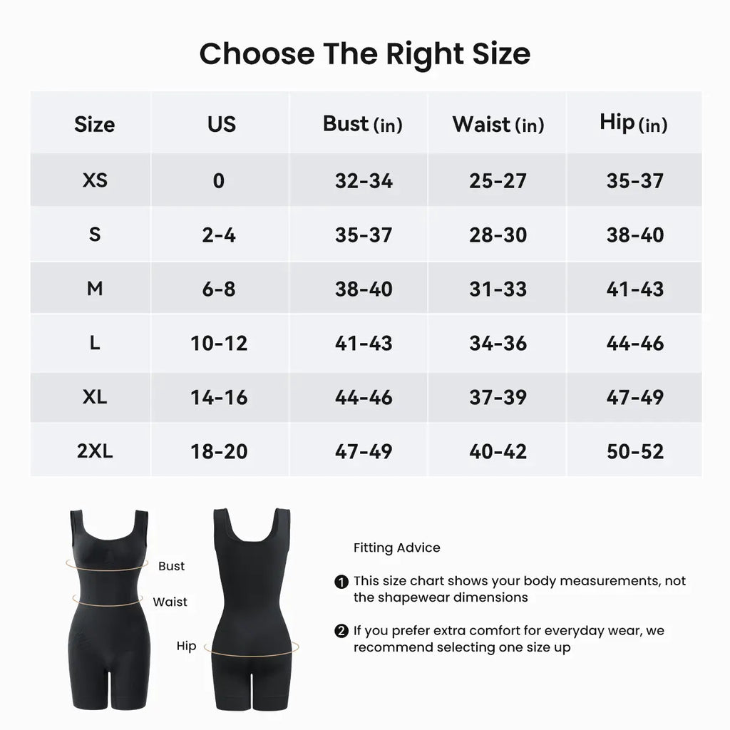 (Kakapeople Easy-Slide Bodysuit) Tummy Control Butt Lifter Faja Bodysuit, Back Support Scrunch Back Open Design, Postpartum Recovery Full Body Shaper with Cotton Gusset, Colombian Fajas Everyday Wear for Women