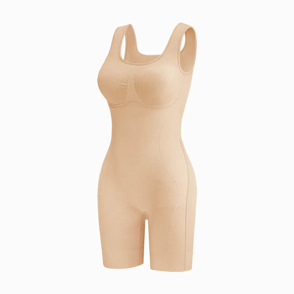 (Kakapeople Easy-Slide Bodysuit) Tummy Control Butt Lifter Faja Bodysuit, Back Support Scrunch Back Open Design, Postpartum Recovery Full Body Shaper with Cotton Gusset, Colombian Fajas Everyday Wear for Women